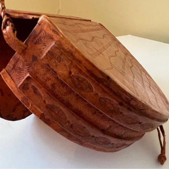 Vintage handmade purse from Benin - Picture 7 of 12